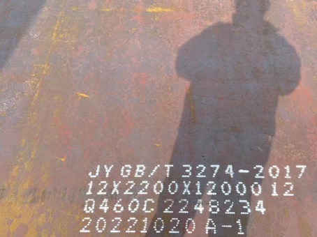 雷鸣镇Q460高强钢板